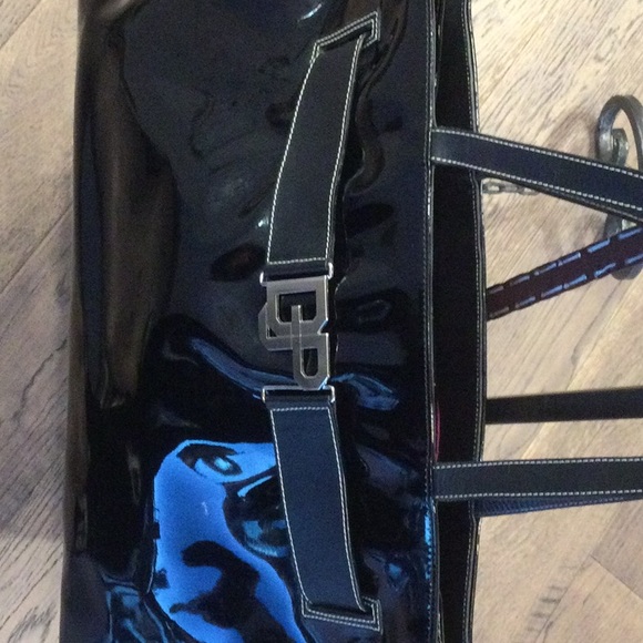 Donald J Pliner patent leather tote - Picture 6 of 12